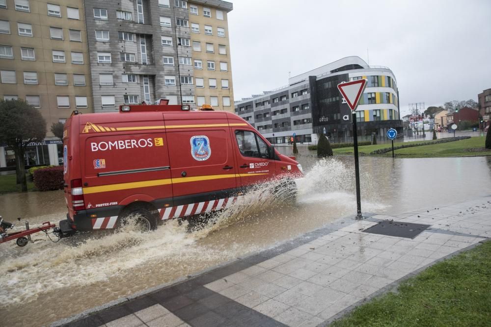 Inundaciones en Oviedo