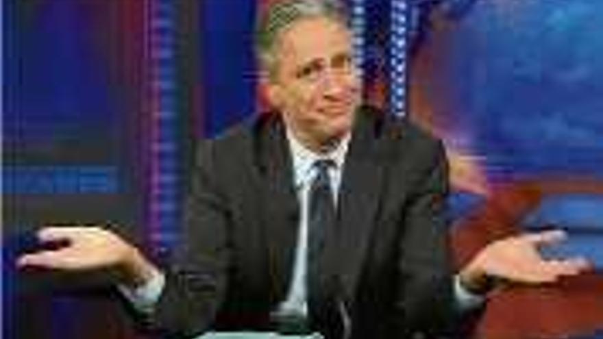 Stewart presenta &quot;The Daily Show&quot;.