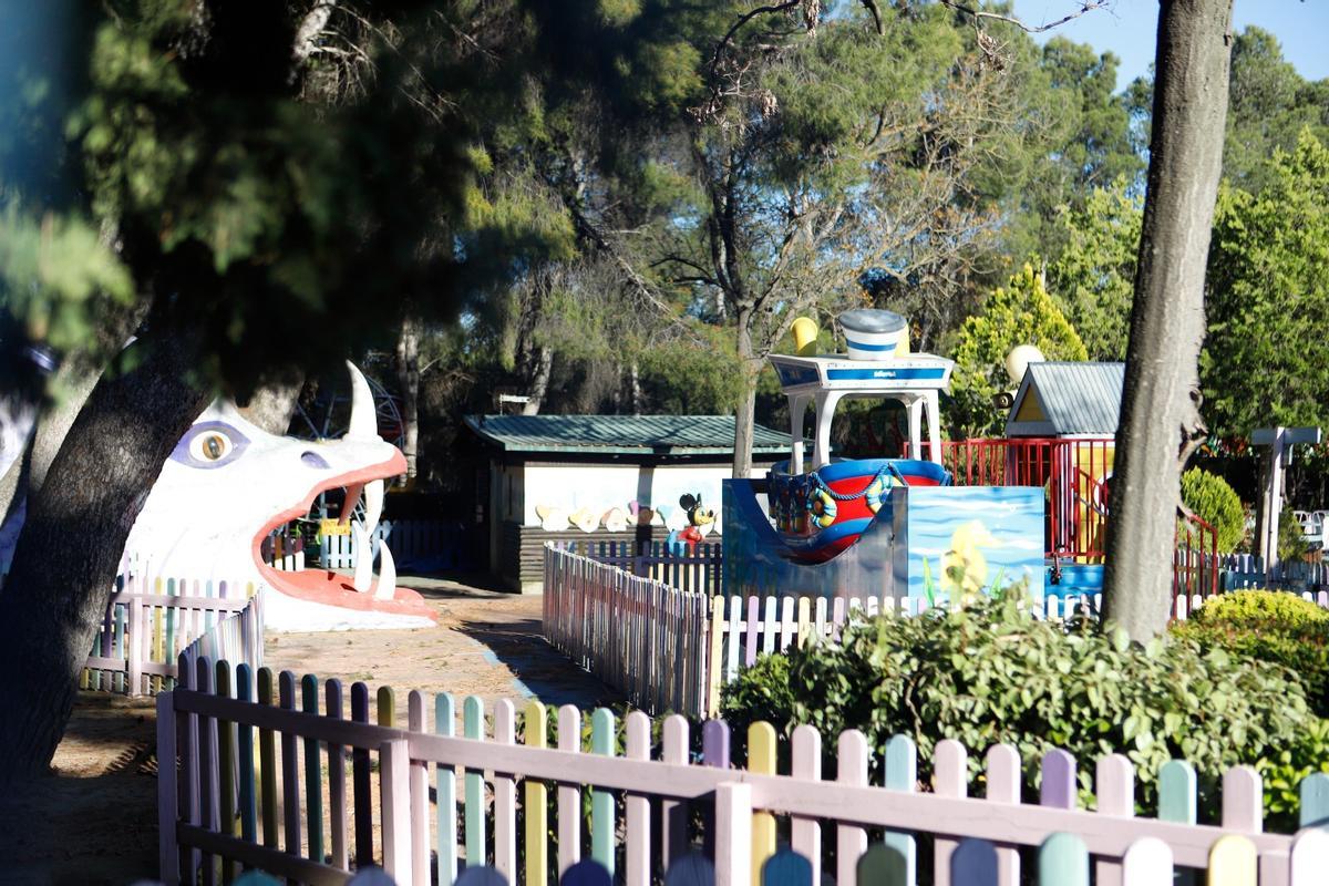 Estado actual del Parque de Atracciones de Zaragoza.