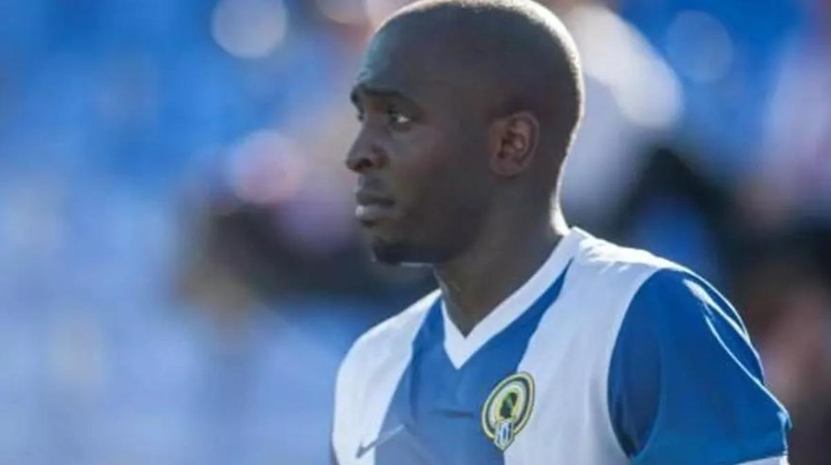 Sissoko, durante un partido con el Hércules.