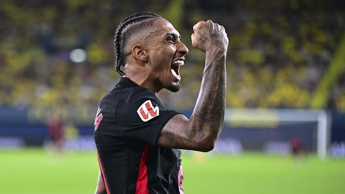 Raphinha uno de los futbolistas que ha progresado con Hansi Flick