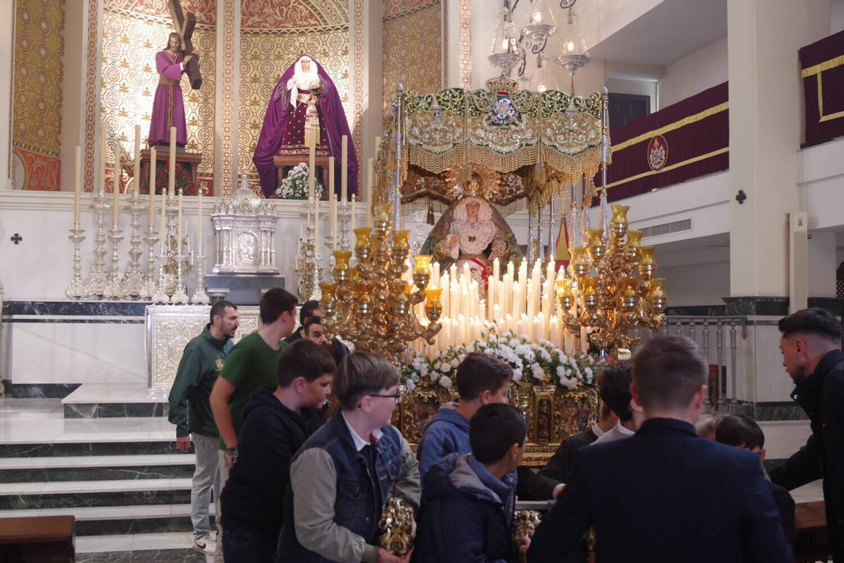 Procesión infantil de la Archicofradía de la Esperanza
