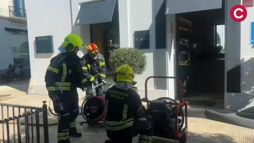 VÍDEO | Simulacro de incendios en Sevilla