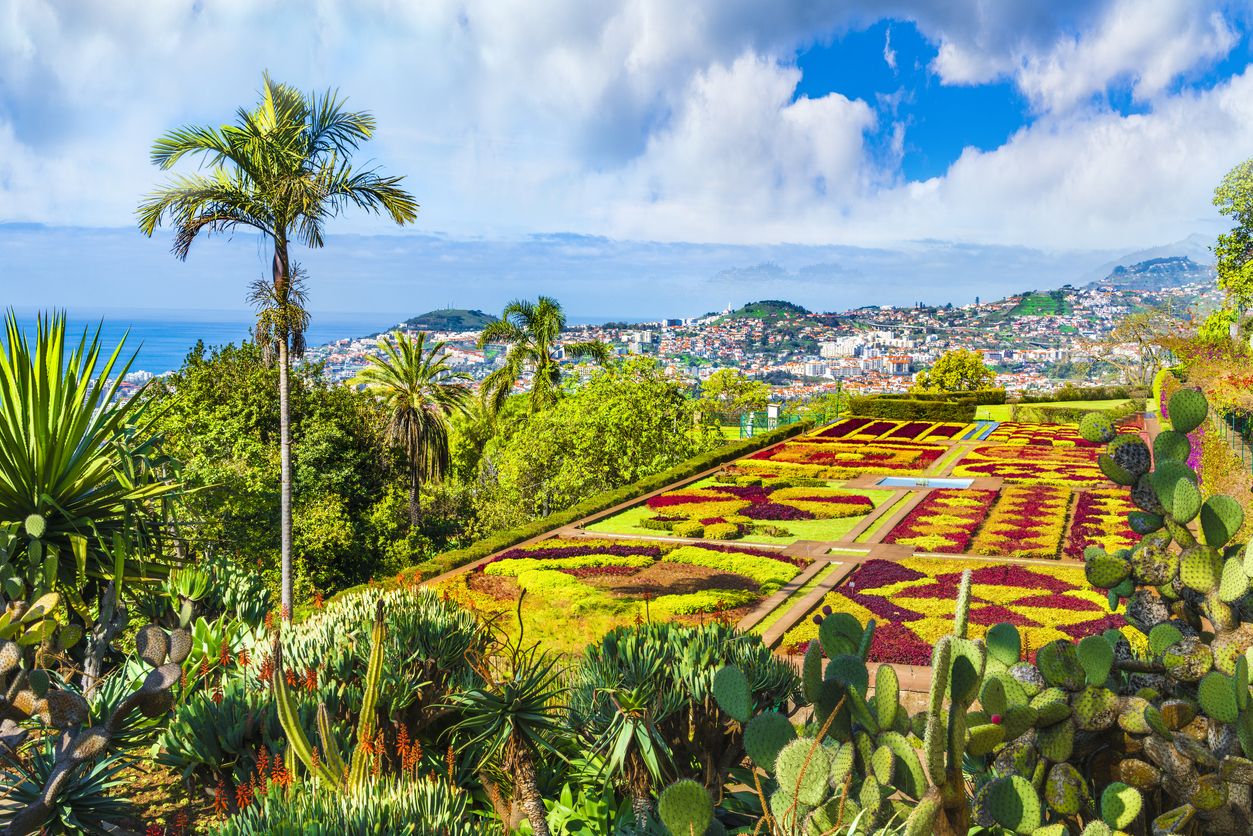 Jardín Botánico Tropical en Funchal.