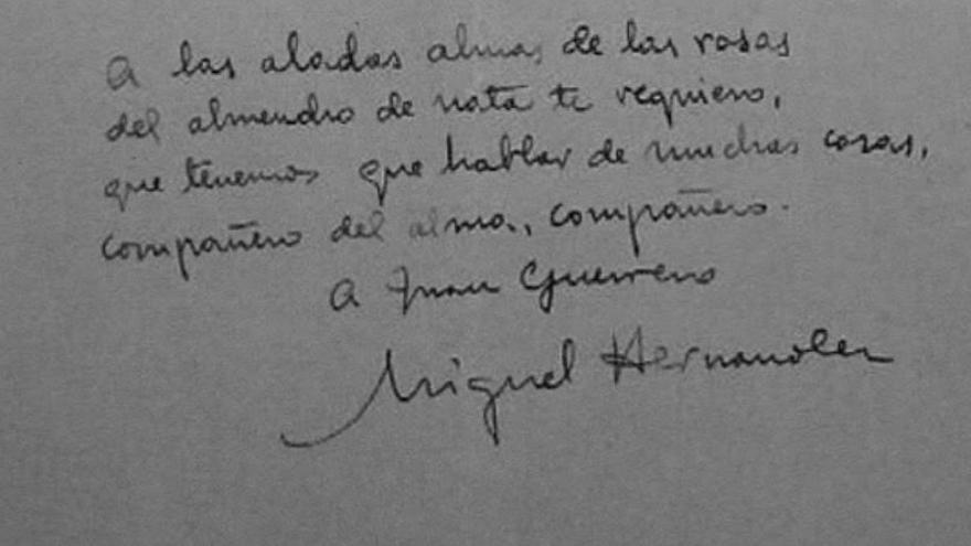 Las obras de Miguel Hernández pasan a dominio público al cumplirse 80 años de su muerte