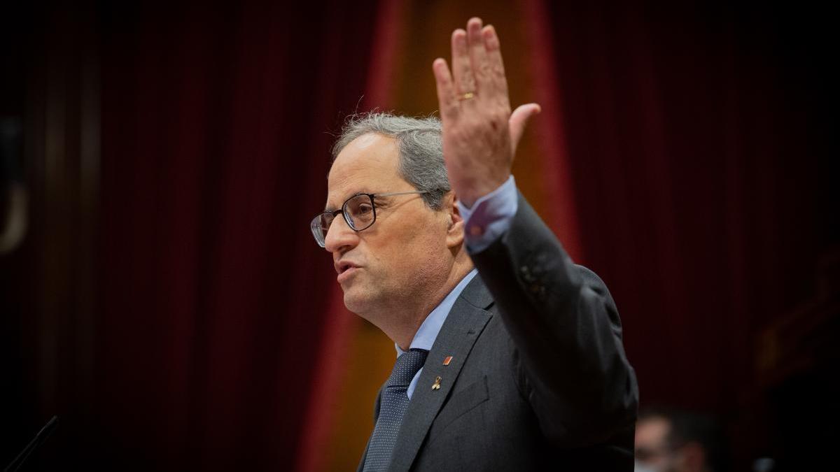 El president de la Generalitat, Quim Torra