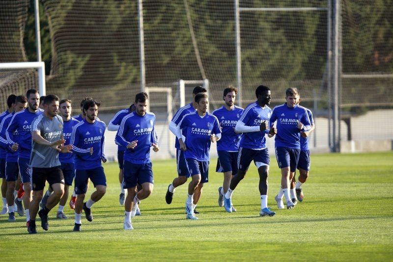 Entrenamiento del Real Zaragoza del 29 de octubre