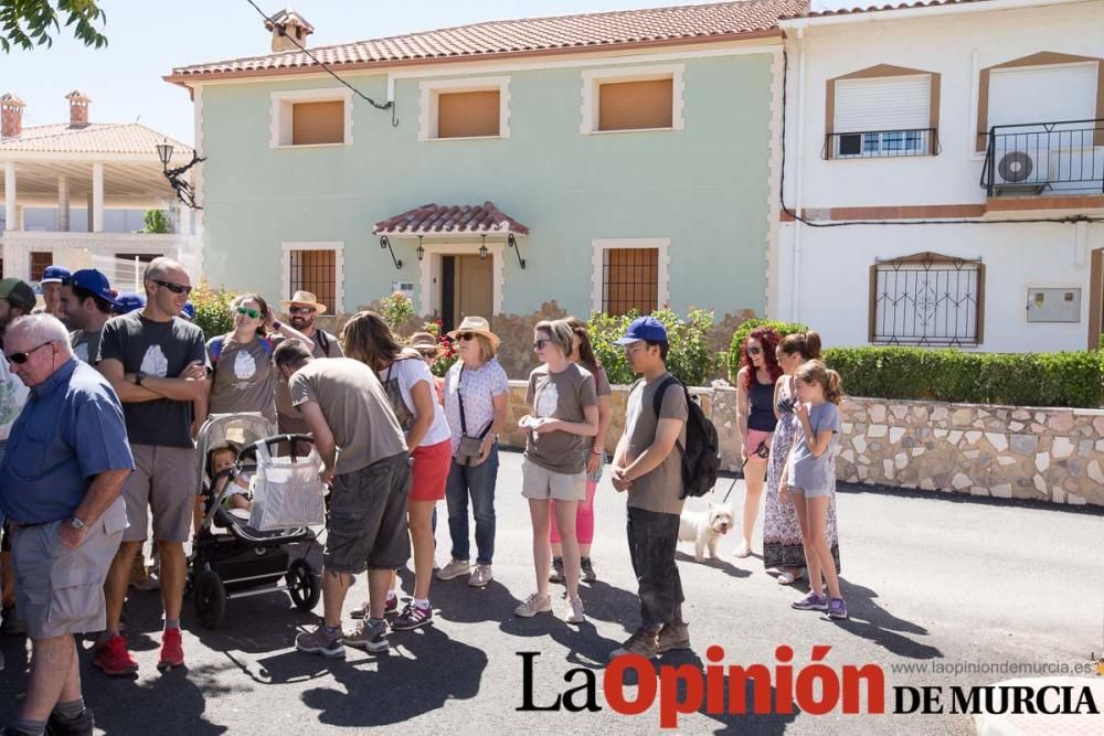 Calle al profesor Walker en la pedanía caravaqueña