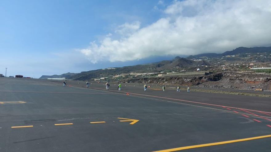 Imagen del aeropuerto de La Palma.