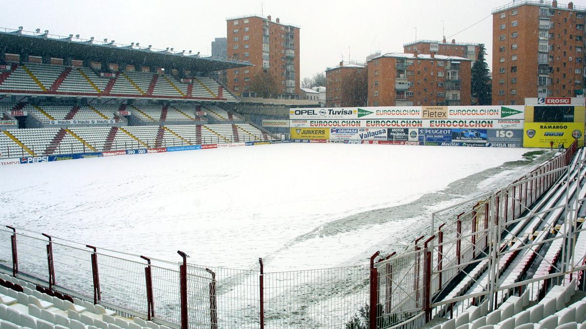 Nieve sobre Vallecas en una imagen reciente