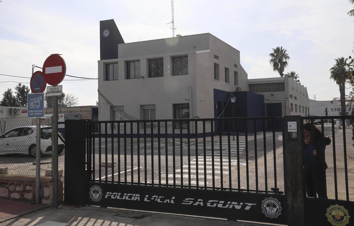 Central de la Policía Local de Sagunt.
