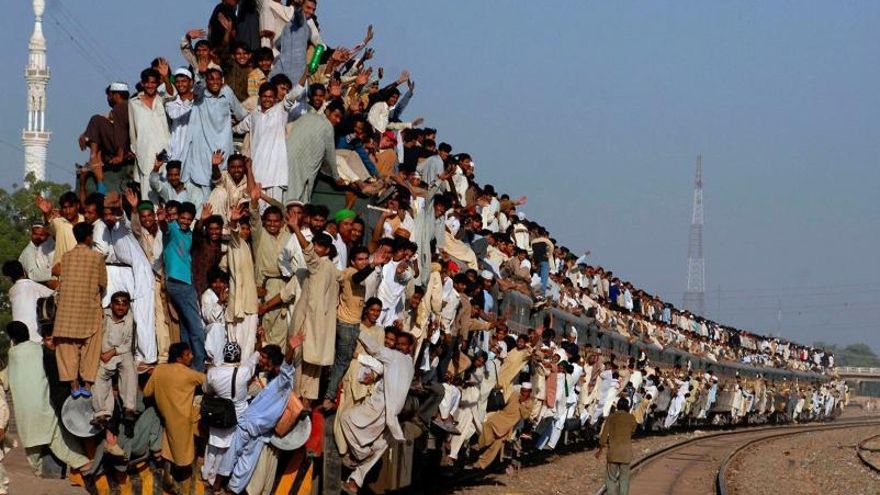 Cierto que estamos a años luz, pero el tren ya no es el transporte popular. / FDV