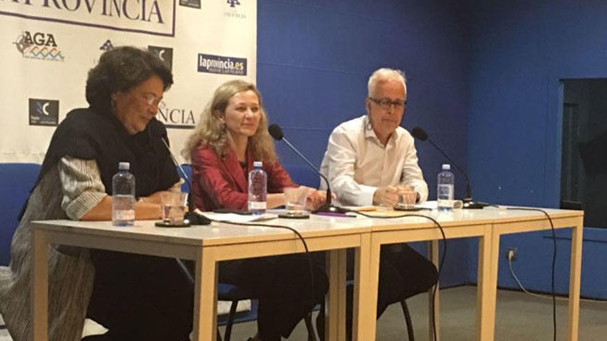 En directo | Victoria Rosell, en el Club La Provincia