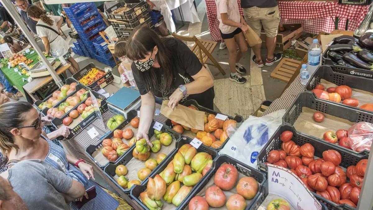 Parades al Mercat del Tomàquet, lany passat, que es va estrenar amb èxit al Passeig