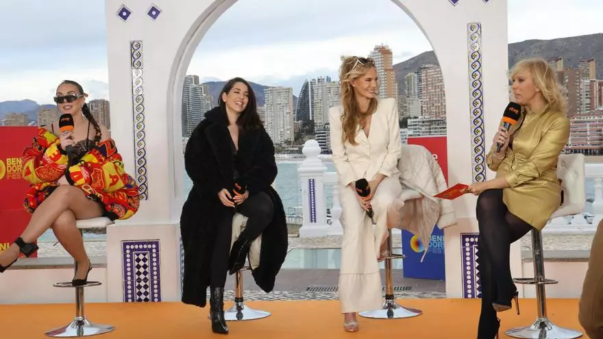 Las presentadoras del Benidorm Fest desvelan cómo es trabajar en el festival
