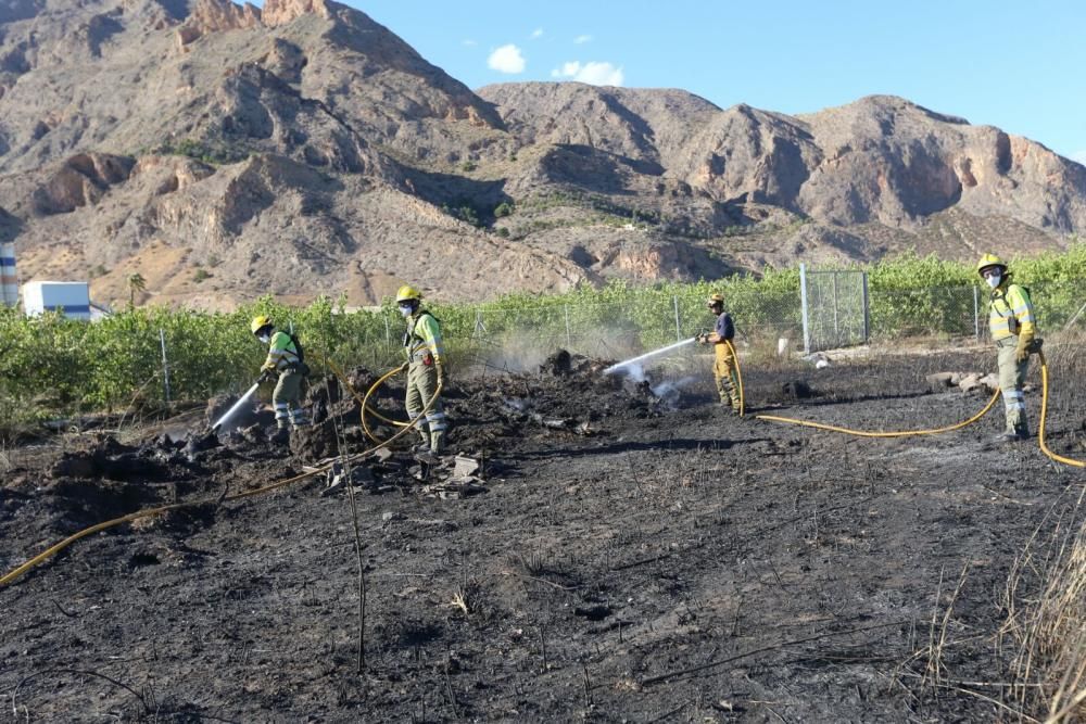 Incendio en Redován