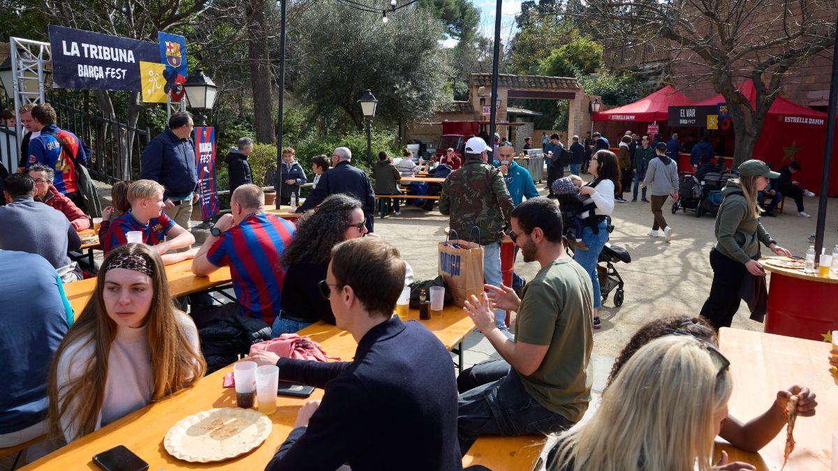 Barça Fest ofrece gastronomía local