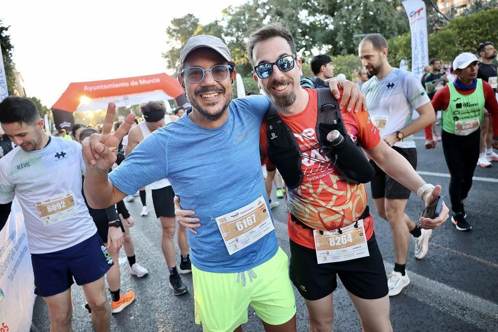 Las mejores imágenes de la TotalEnergies Maratón Murcia Costa Cálida