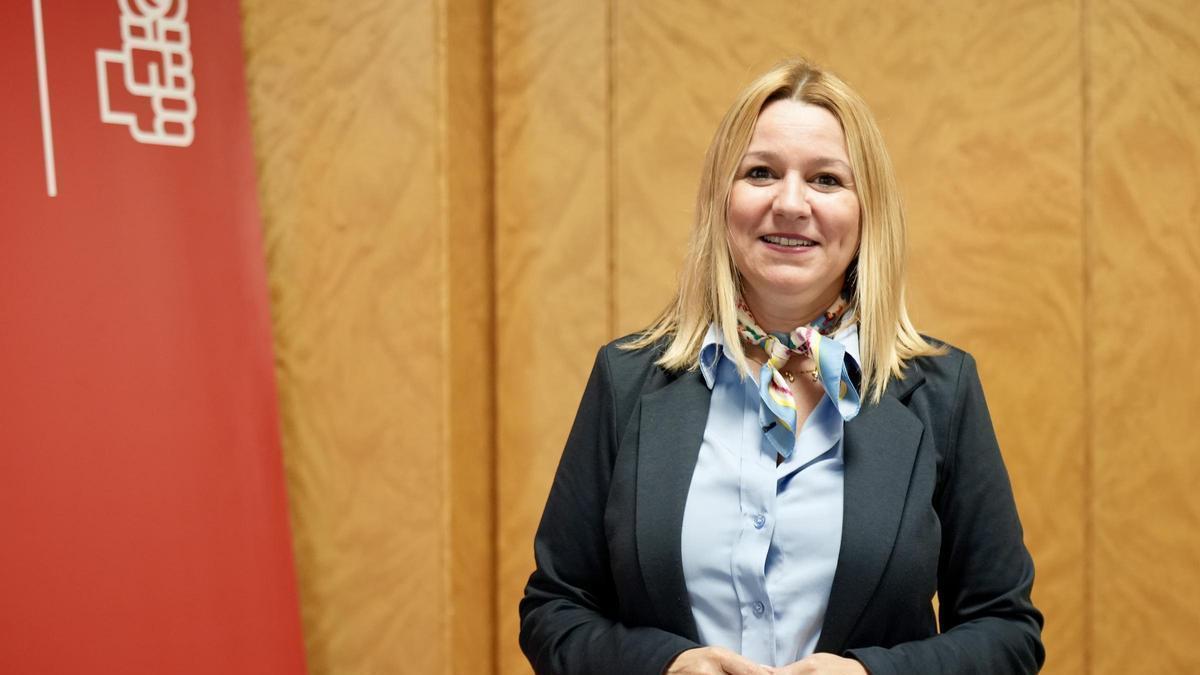 Silvia Gómez, portavoz de Servicios Sociales del Grupo Socialista en Les Corts