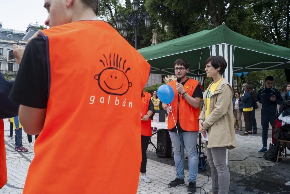 Flashmob para apoyar a la Asociación Galbán