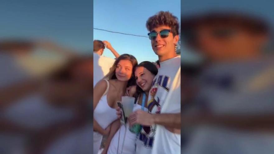 Nuevas imágenes de la fiesta con estudiantes universitarios en Valencia