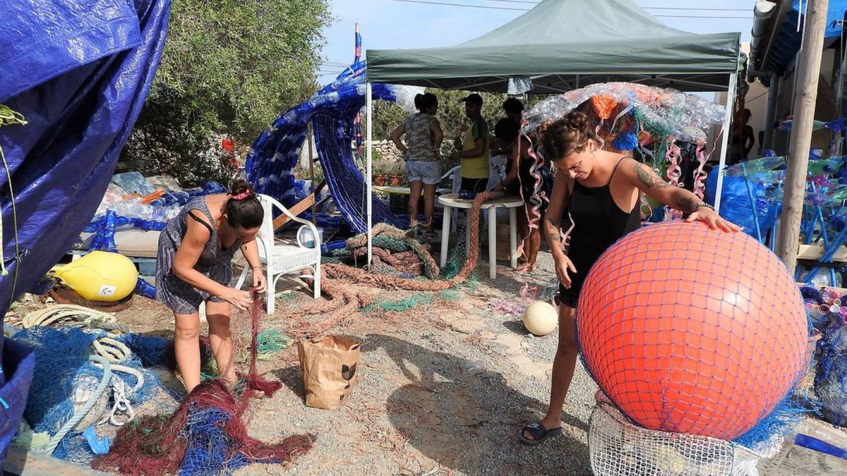 Imagen de archivo del preparativo del festival ‘Qué Celeste’. | C.C.