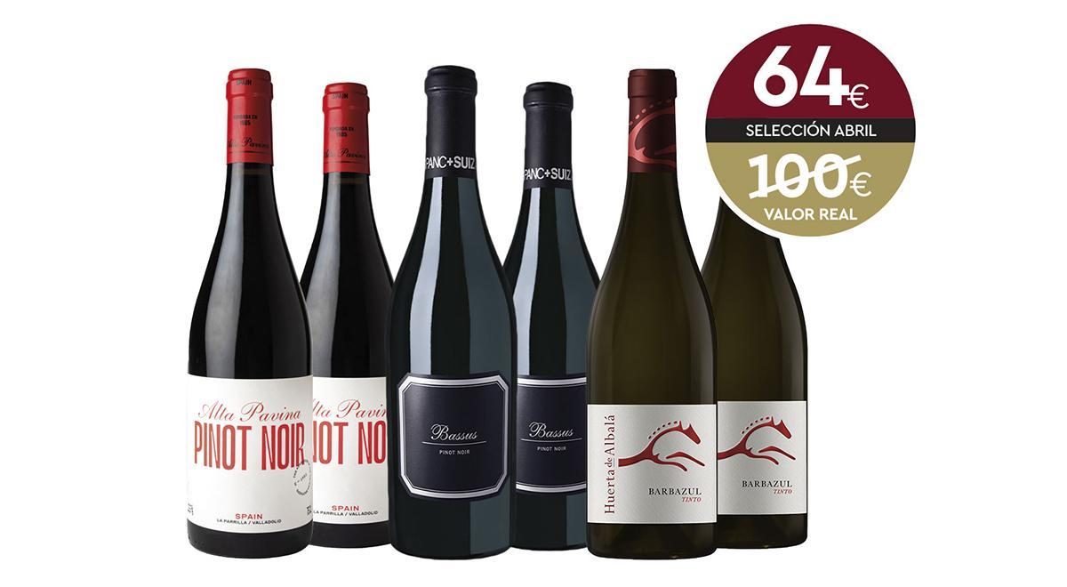 Selección de abril de vinos de variedades singulares