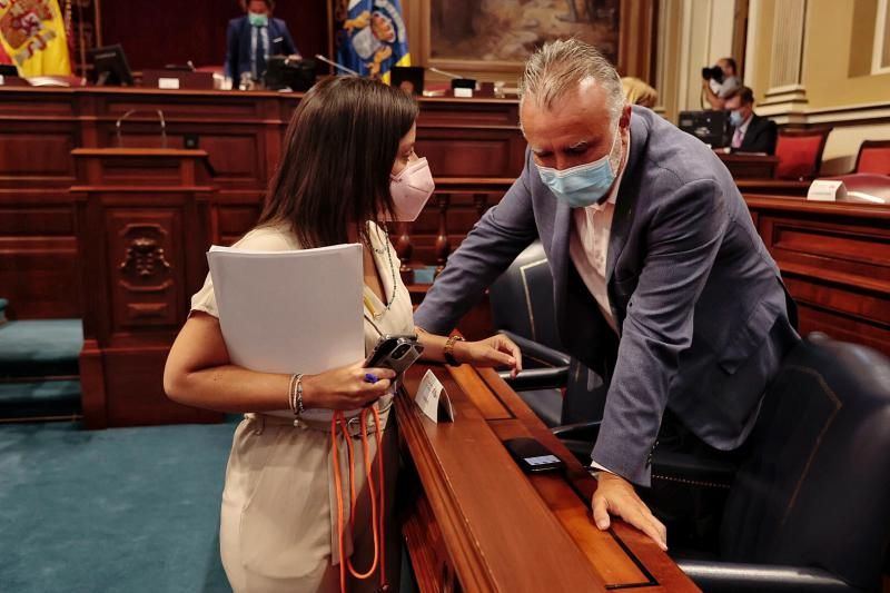 Pleno del Parlamento de Canarias, 17/08/2021