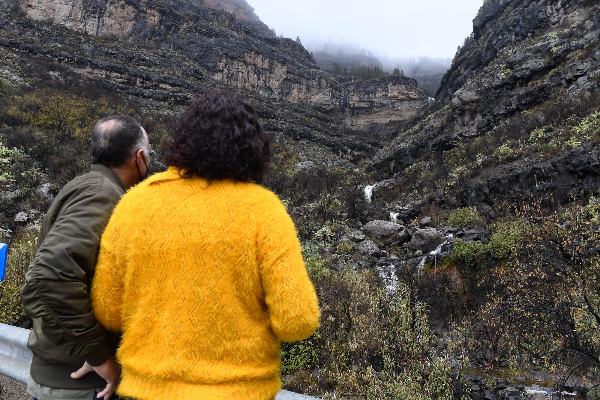 Las lluvias vuelven a caer en Gran Canaria