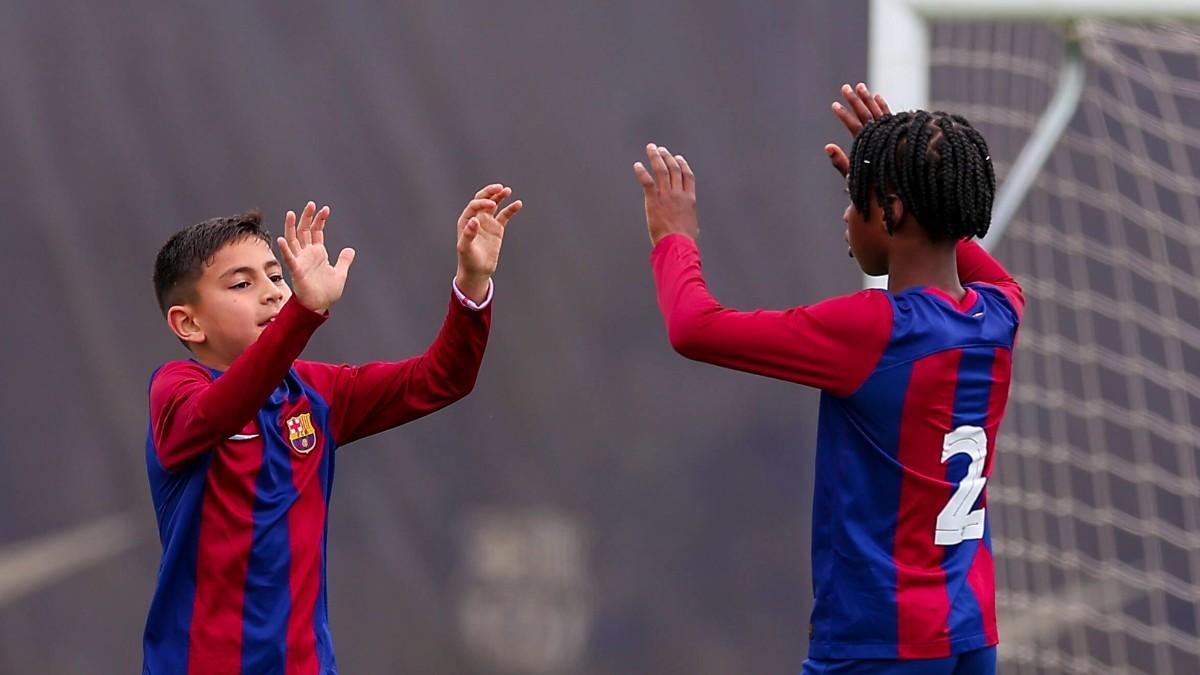 Iván Cortés llegó el verano pasado al barça procedente del Reus