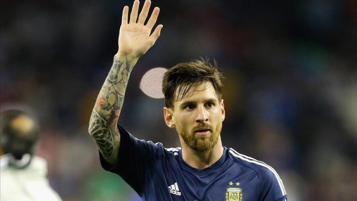 Messi, tras derrotar Argentina a Estados Unidos.