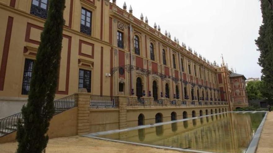 Aspecto actual del Palacio de San Telmo tras ser rehabilitado.