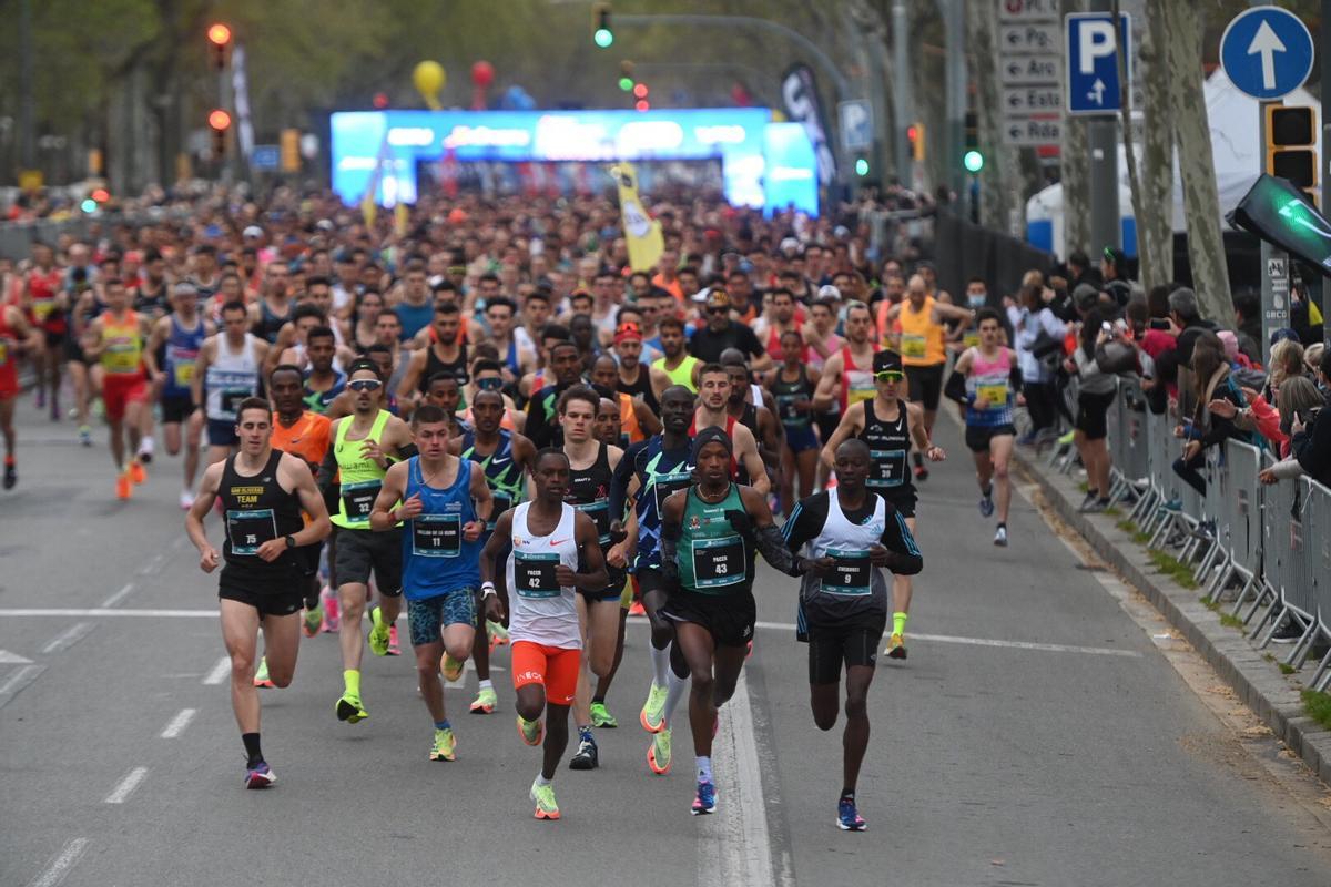 La Media Maratón de Barcelona 2022 vuelve a llenar las calles de la ciudad