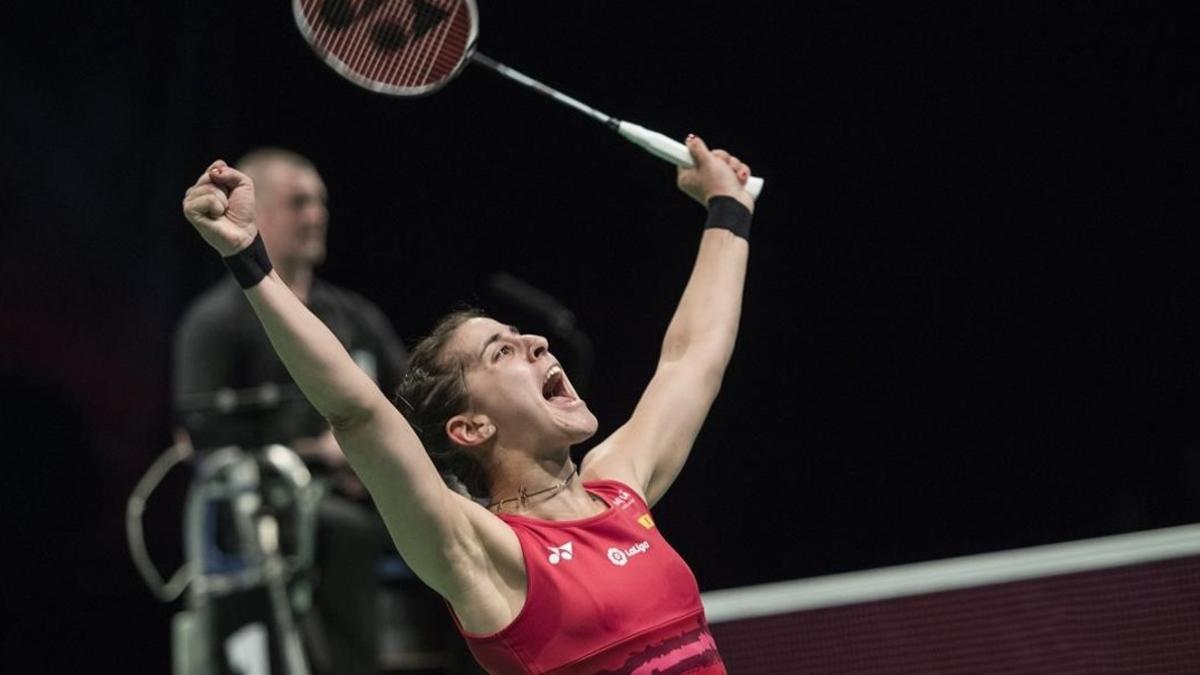 rpaniagua38245155 cop003  kolding  denmark   30 04 2017   carolina marin of sp170430180607