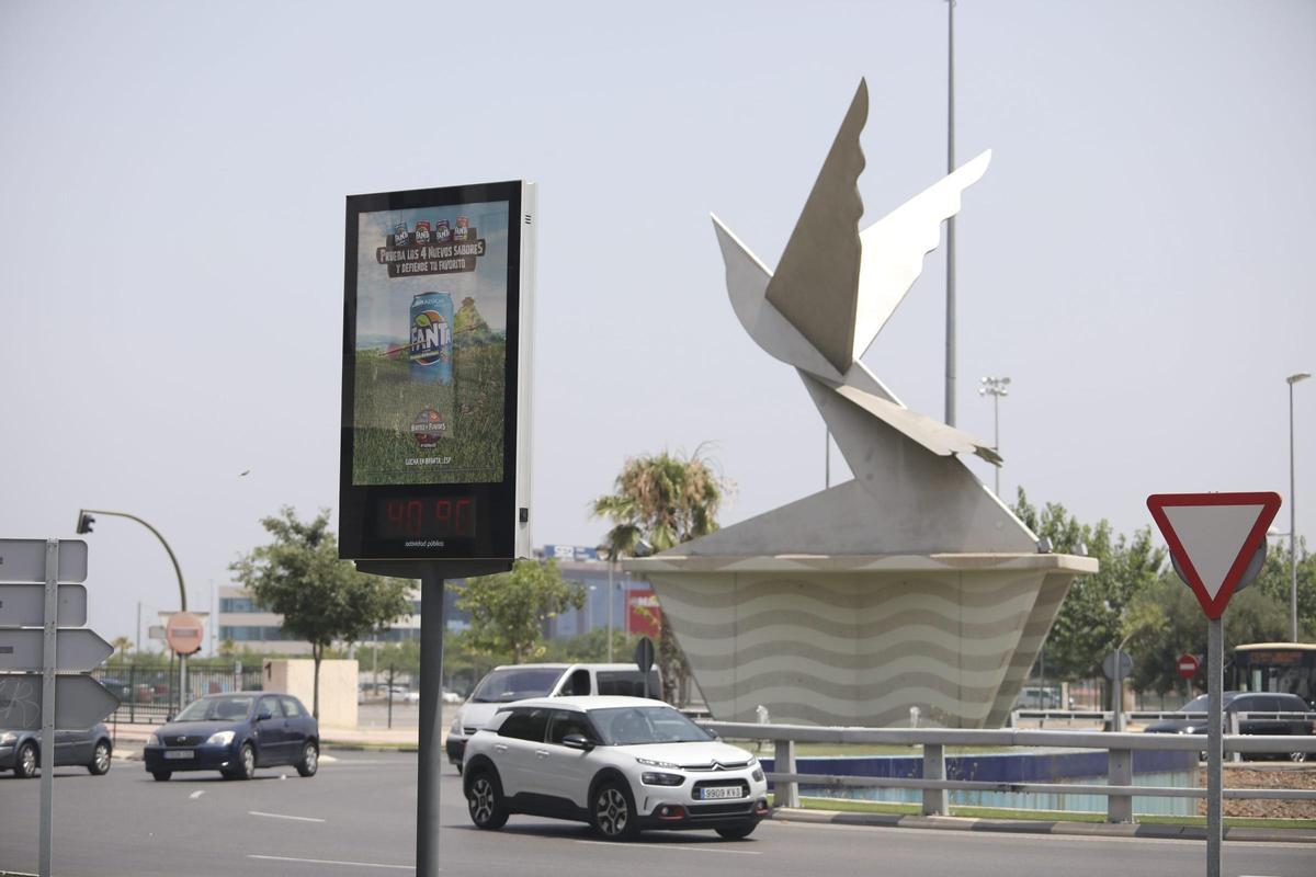 Altas temperaturas en verano en Castelló.