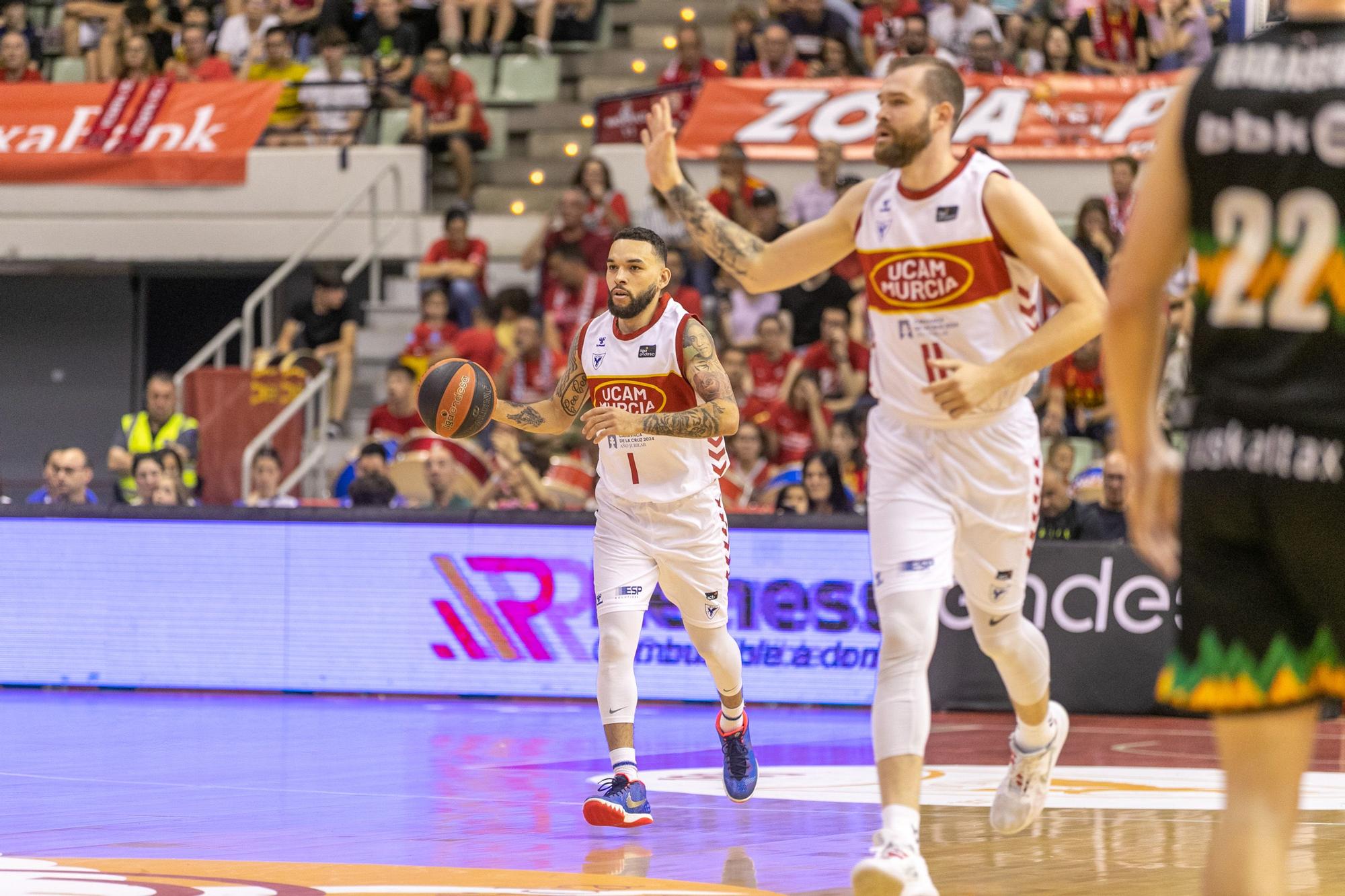 UCAM Murcia - Bilbao Basket en imágenes.