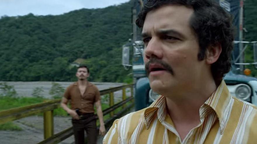 Wagner Moura, el actor que interpreta a Pablo Escobar.