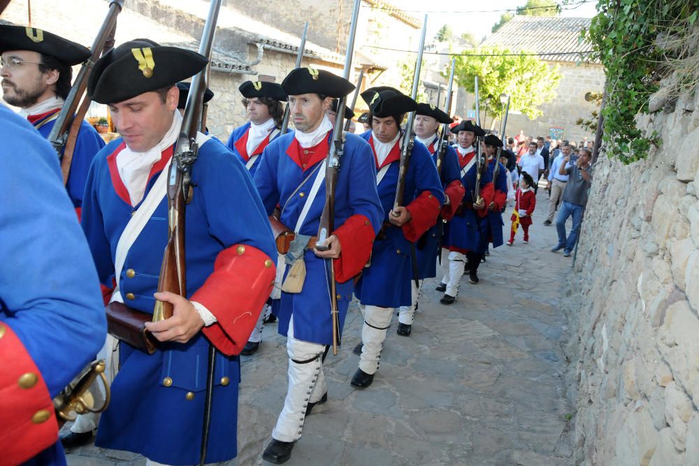 Commemoració de la Batalla de Talamanca i placa homenatge a Muriel Casals