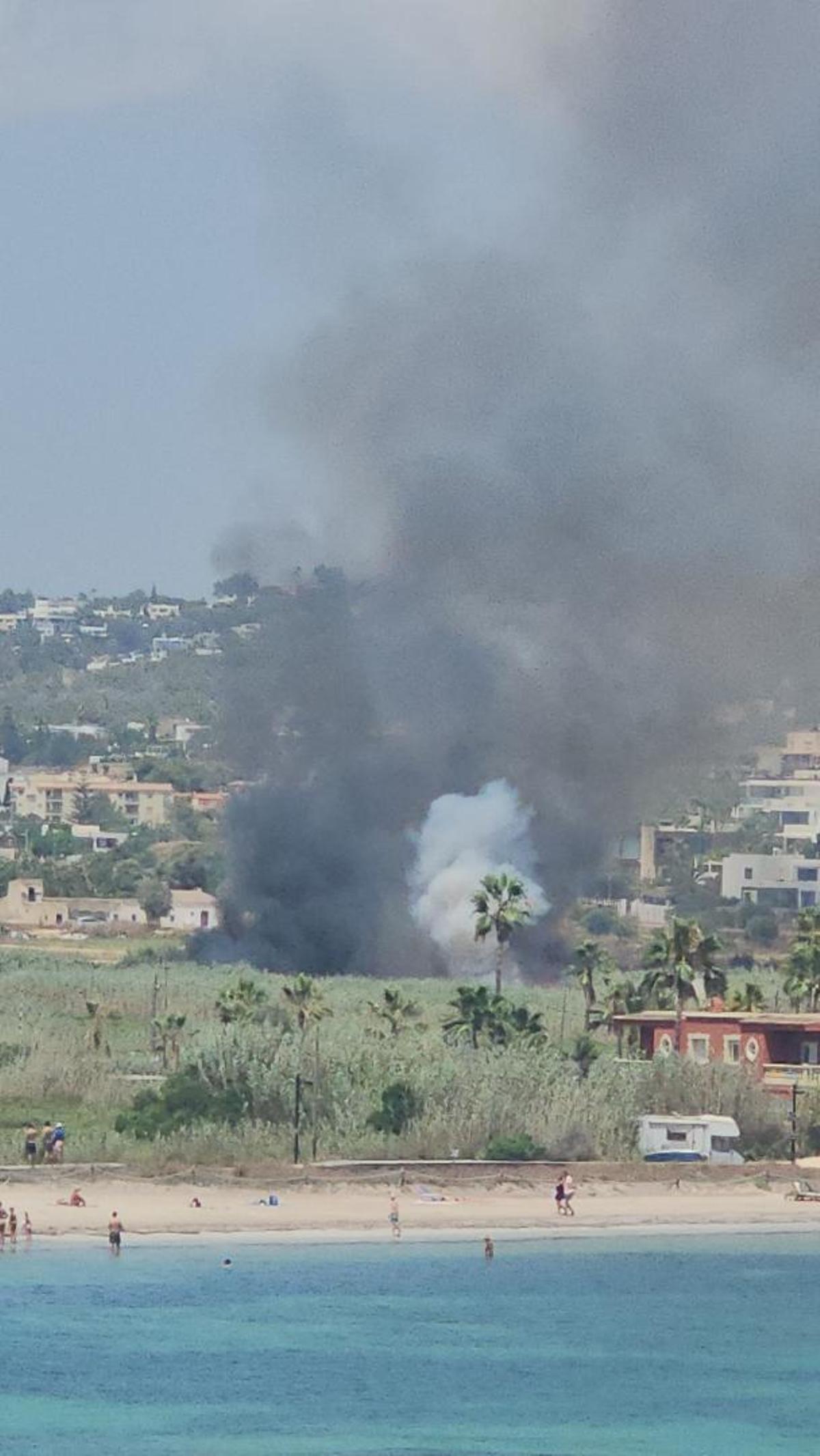 Incendio en Ses Feixes