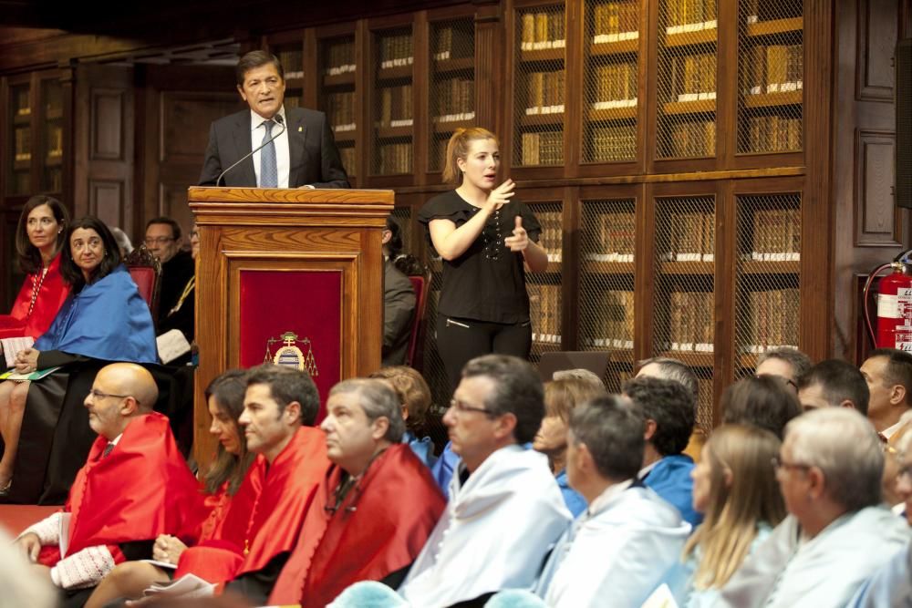 Acto de apertura del curso de la Universidad