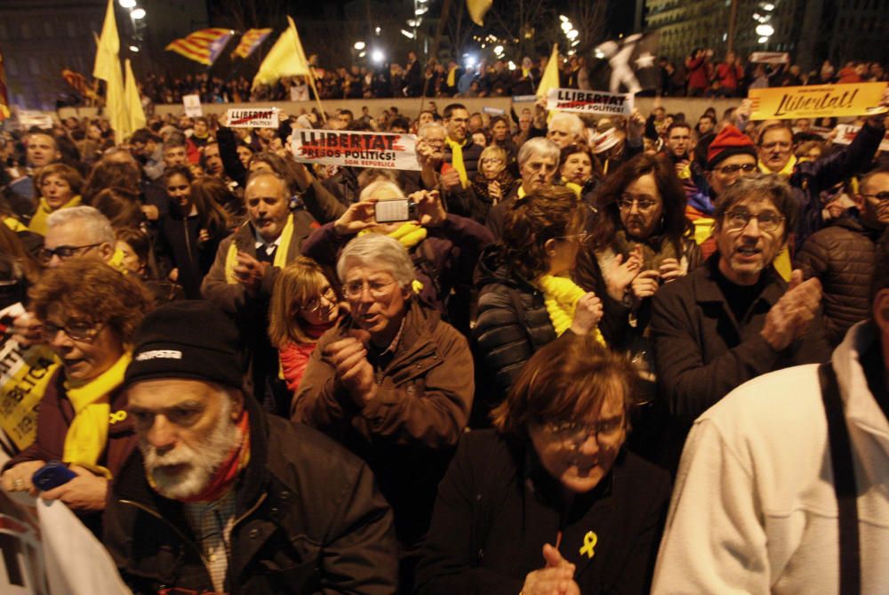 Manifestació a Girona