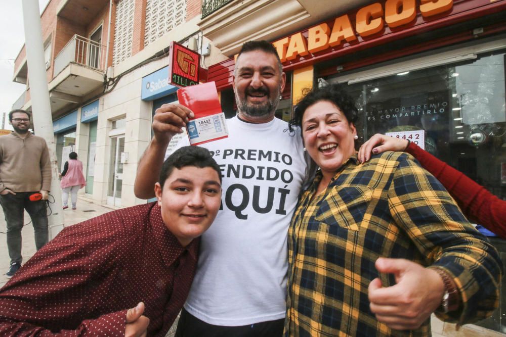 El Sorteo del Niño lleva la suerte a una familia d