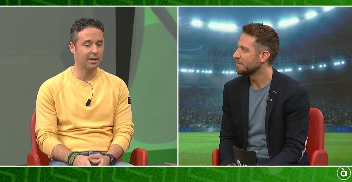 Diego Alegre, invitado del jueves en el programa de 'À Punt' La Banda