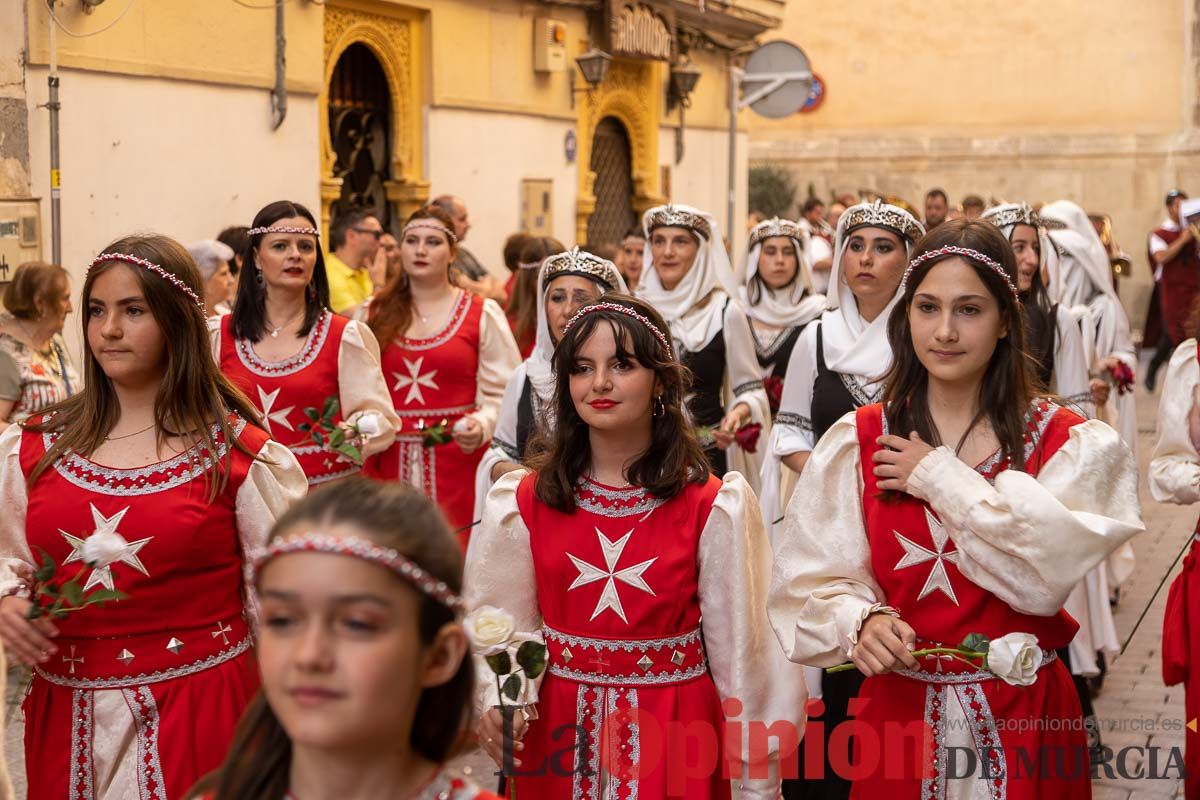 Procesión del día 3 en Caravaca (bando Cristiano)