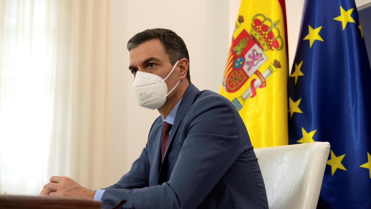 Pedro Sánchez en la reunión del Consejo Europeo.