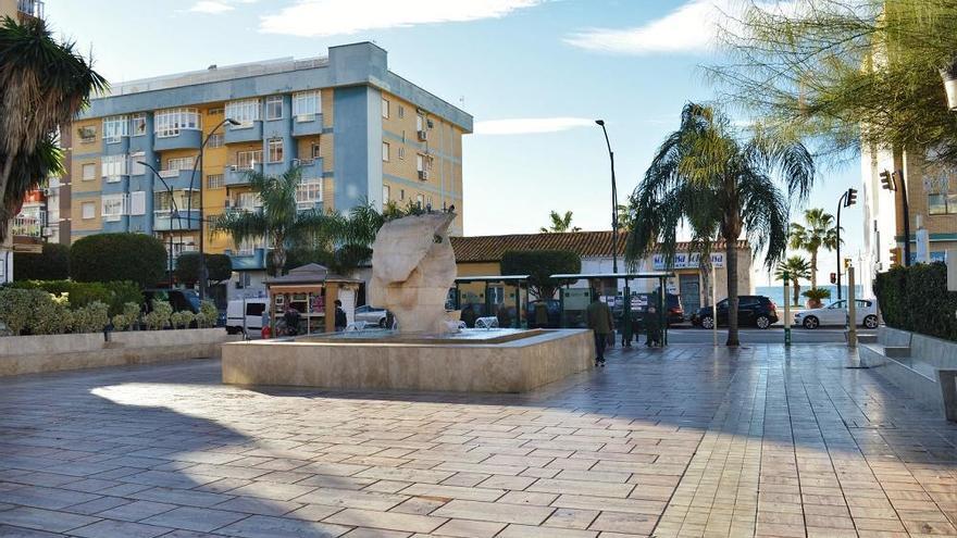 Aspecto de esta plaza del casco histórico rinconero.