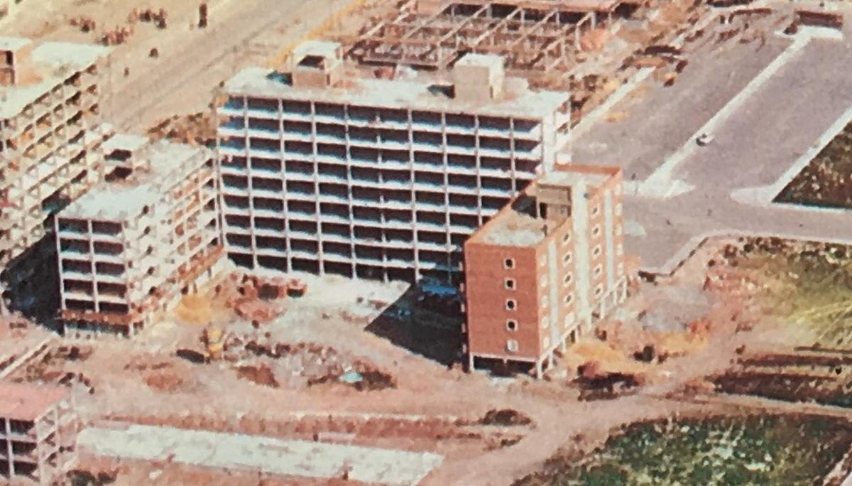 En 1970 se estaban construyendo estas fincas...