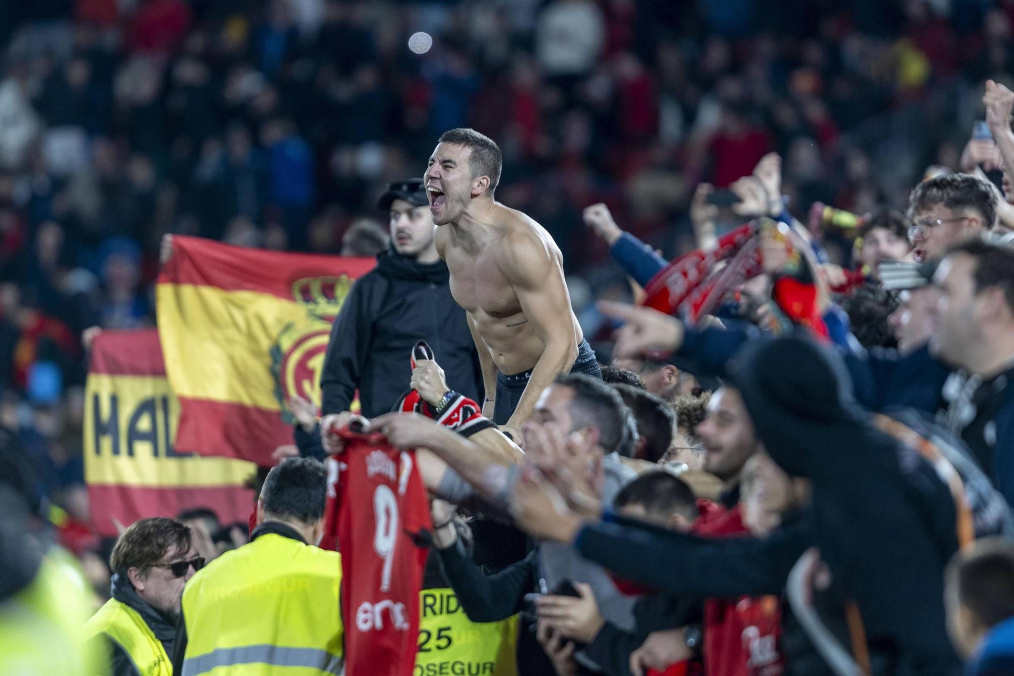 RCD Mallorca-Girona: Las mejores fotos de la victoria (3-1) del Mallorca en la eliminatoria de Copa del Rey