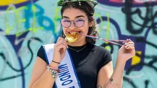 Cynthia Morillo, candidata a Reina: "La tristeza se lleva mejor con el Carnaval, funciona como empuje"
