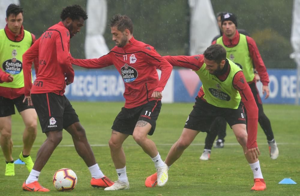 El técnico José Luis Martí programa una sesión de una hora de duración con el objetivo de dosificar las fuerzas de sus futbolistas.